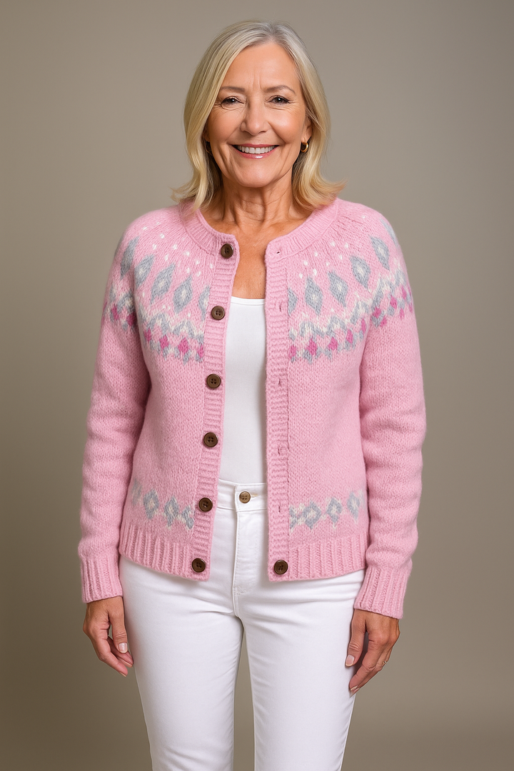 Sophie | Pink Comfort Cardigan