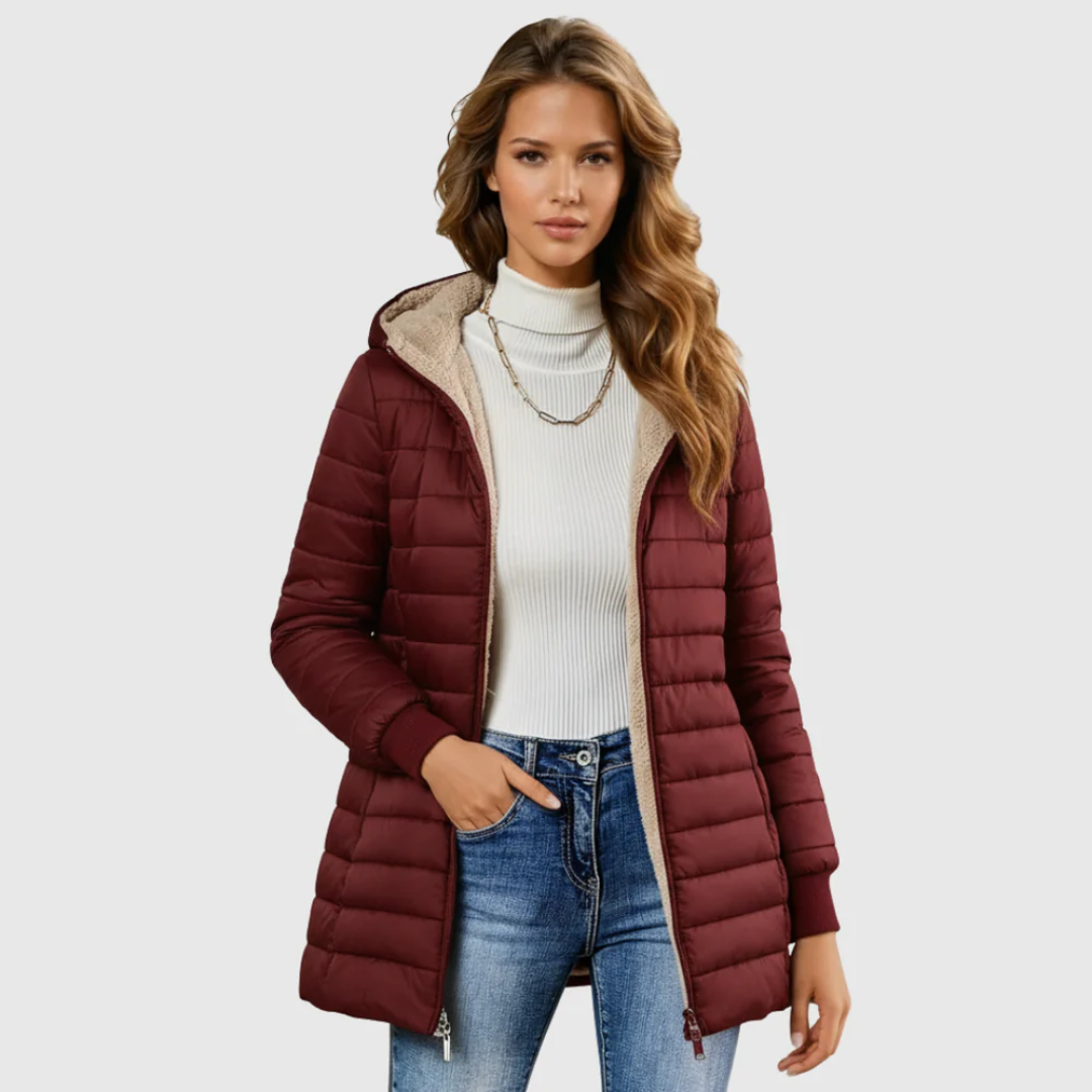 Caroline | Sherpa-Lined Winter Coat