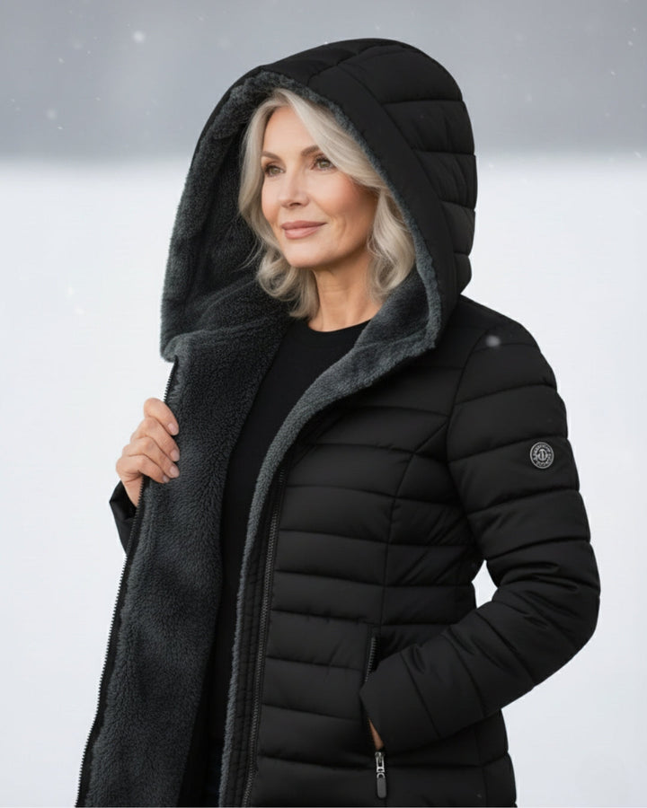 Fleece Lined Puffer Jacket