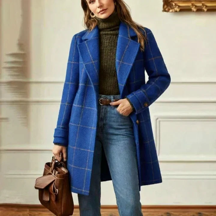 Fiona – Classic Check Coat