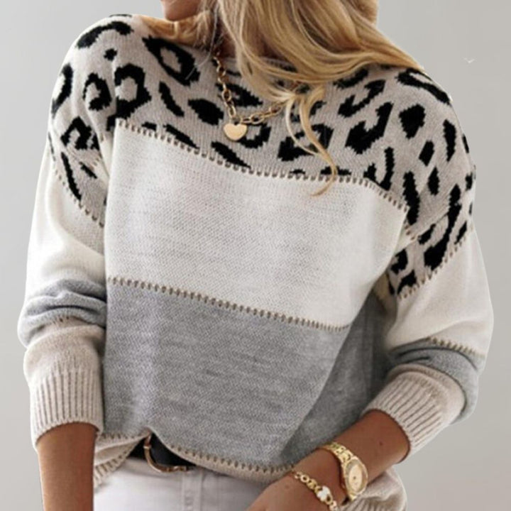 Ophélie | Leopard Elegance Sweater