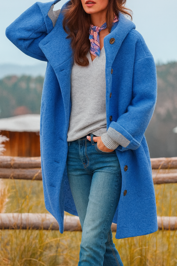 Sophia | Wool-Blend Winter Coat