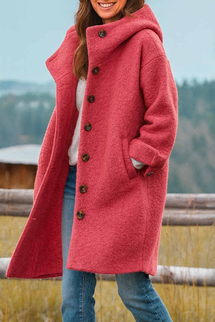 Sophia | Wool-Blend Winter Coat