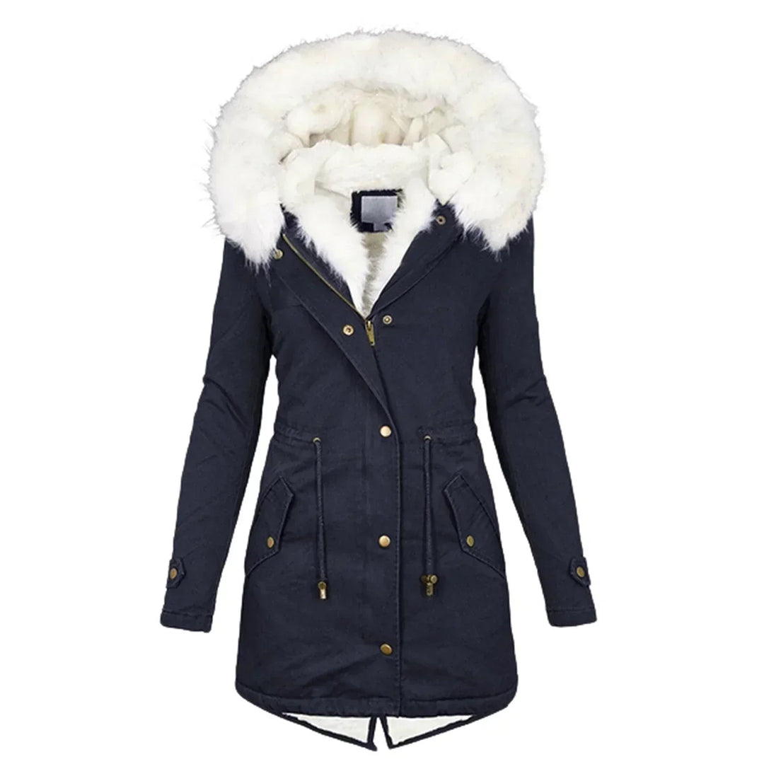 Julie - Winter Coat with Fur Lining
