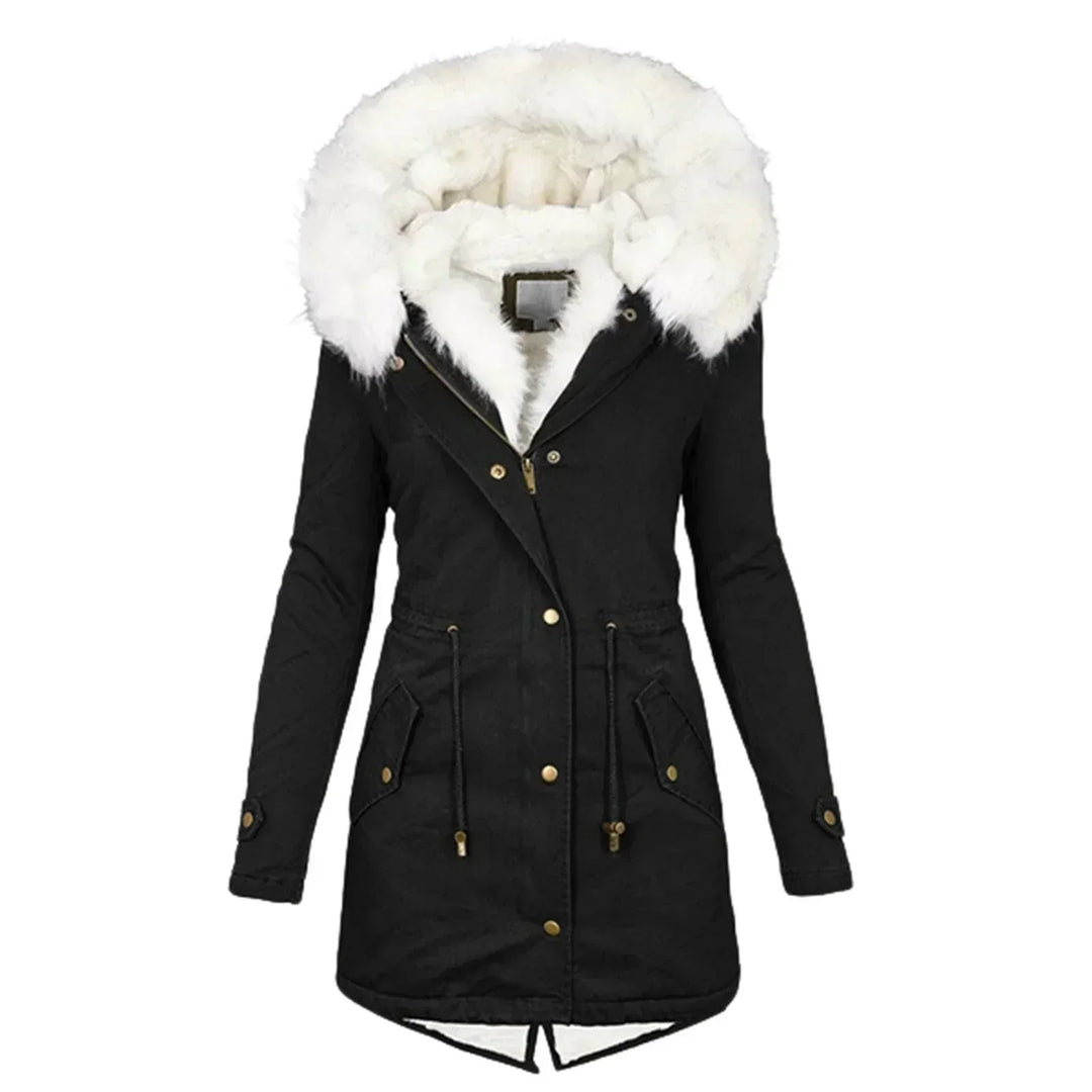 Julie - Winter Coat with Fur Lining