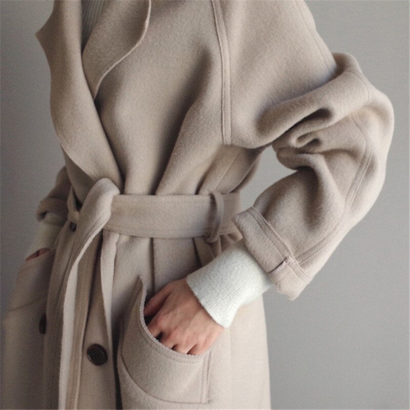 Olive™ | Elegant Long Coat