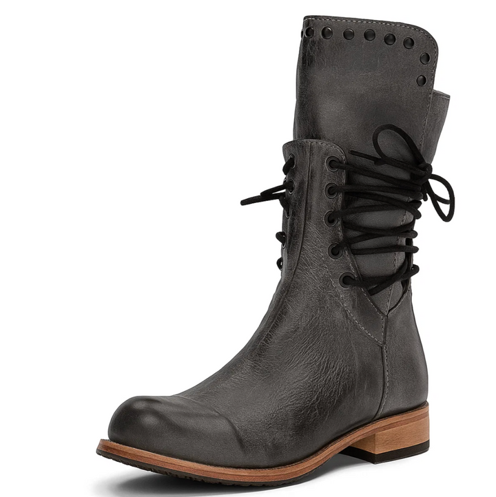 Rebel Leather Boots