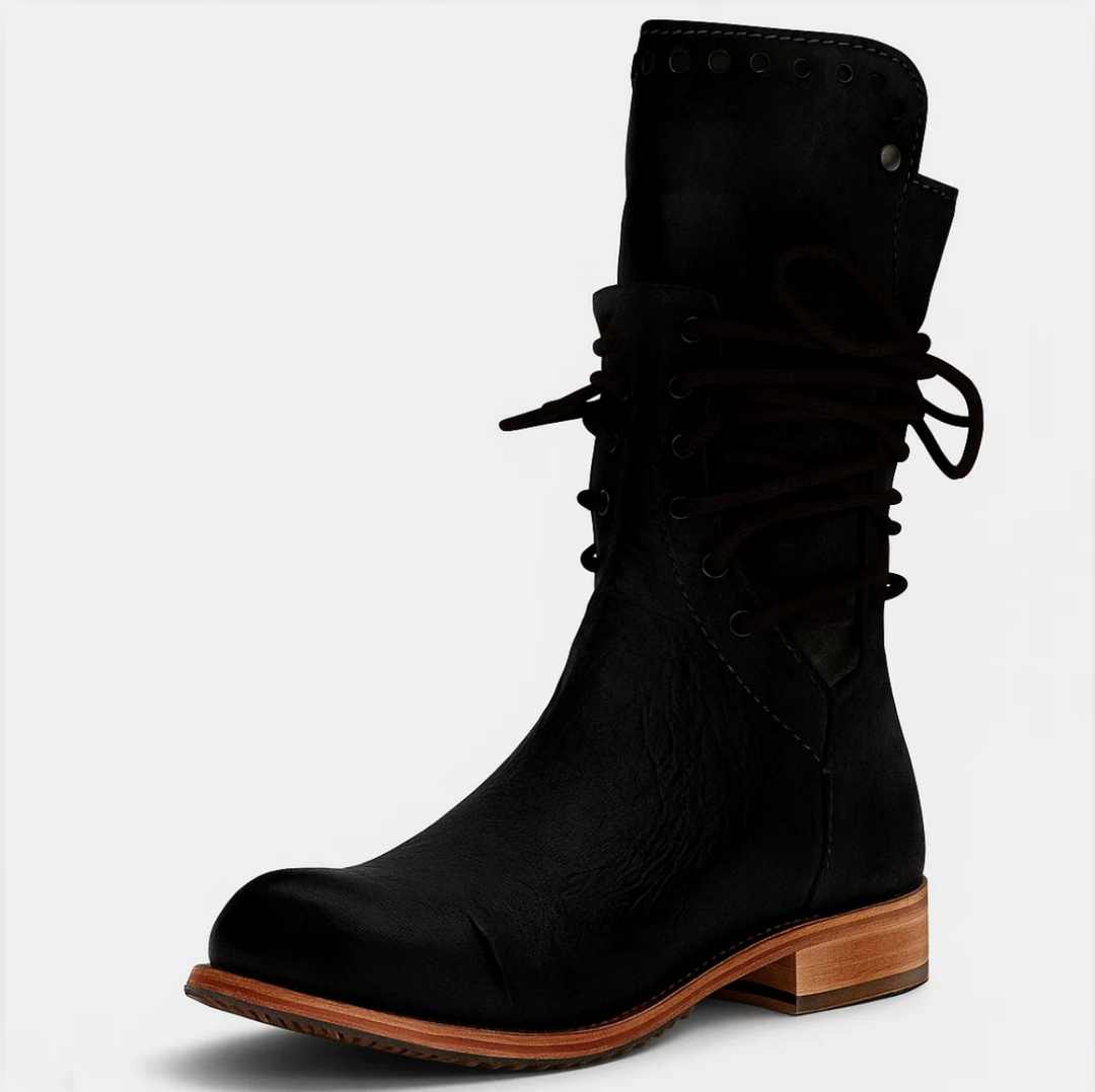 Rebel Leather Boots