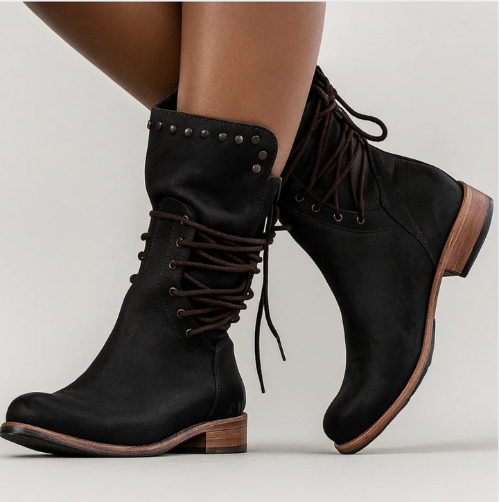 Rebel Leather Boots