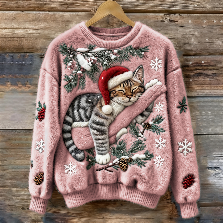 Jingle Cat | Cozy Holiday Sweater