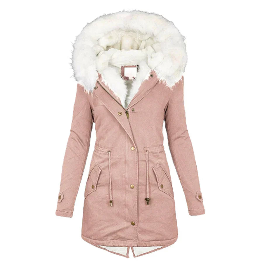 Julie - Winter Coat with Fur Lining