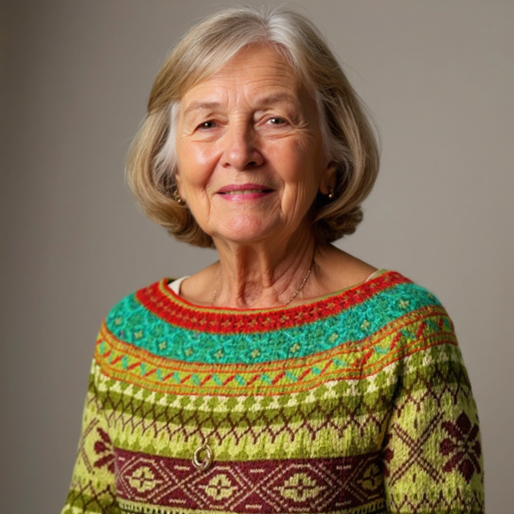 Caitlin | Vintage Icelandic Sweater